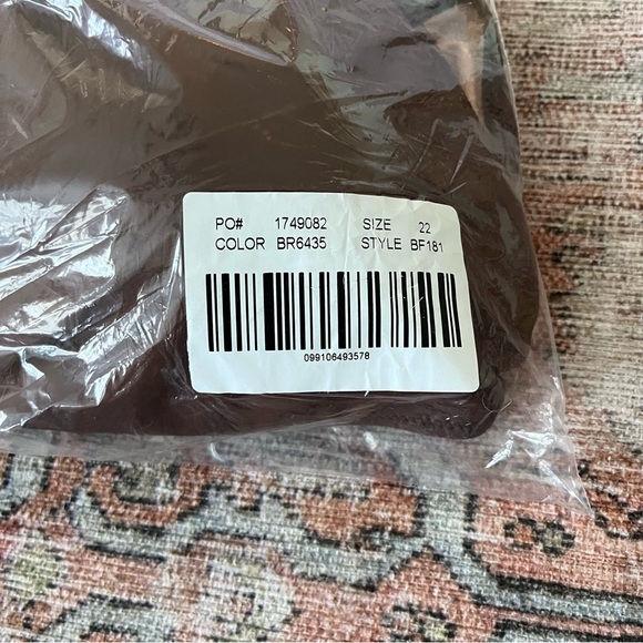 J. Crew O-Ring V-Neck One Piece Swimsuit Size 22 NWT Brown - Picture 8 of 9